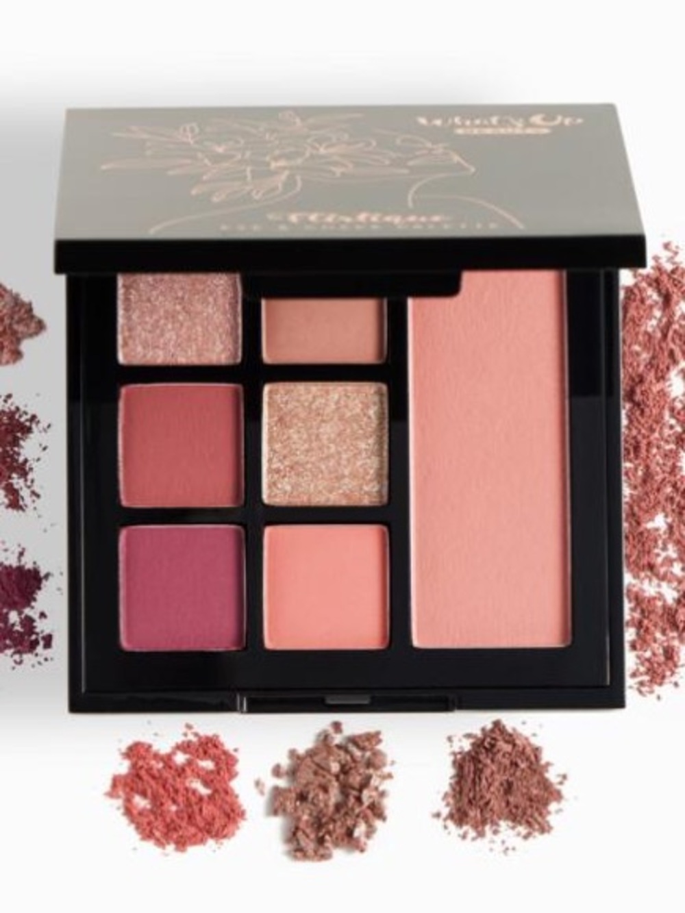 What's Up Beauty Flirtique Eye & Cheek Palette